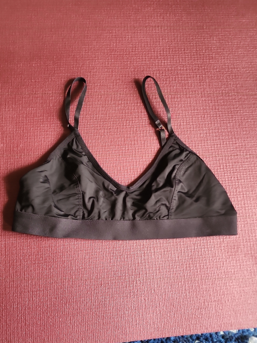 Black Adjustable Triangle Bikini Top - Women Swim Bikinis